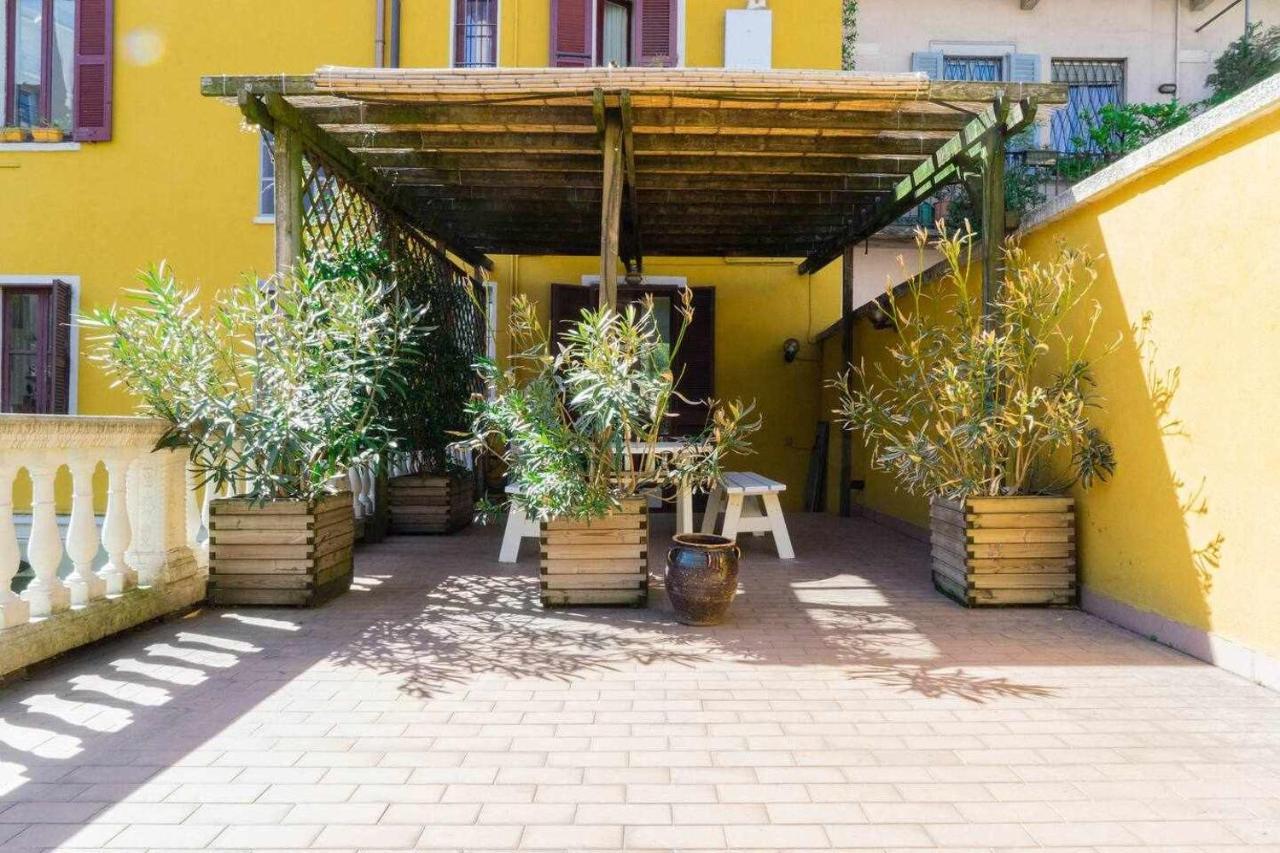 Apartamento Ma08A Beautiful Flat With Terrace In Pta Nuova Milán Exterior foto